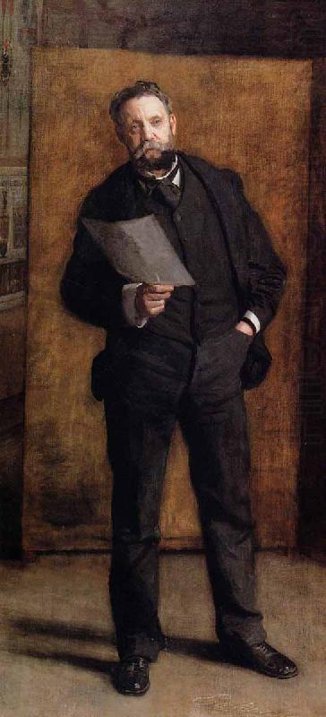 Thomas Eakins Portrait of Leslie W Miller china oil painting image